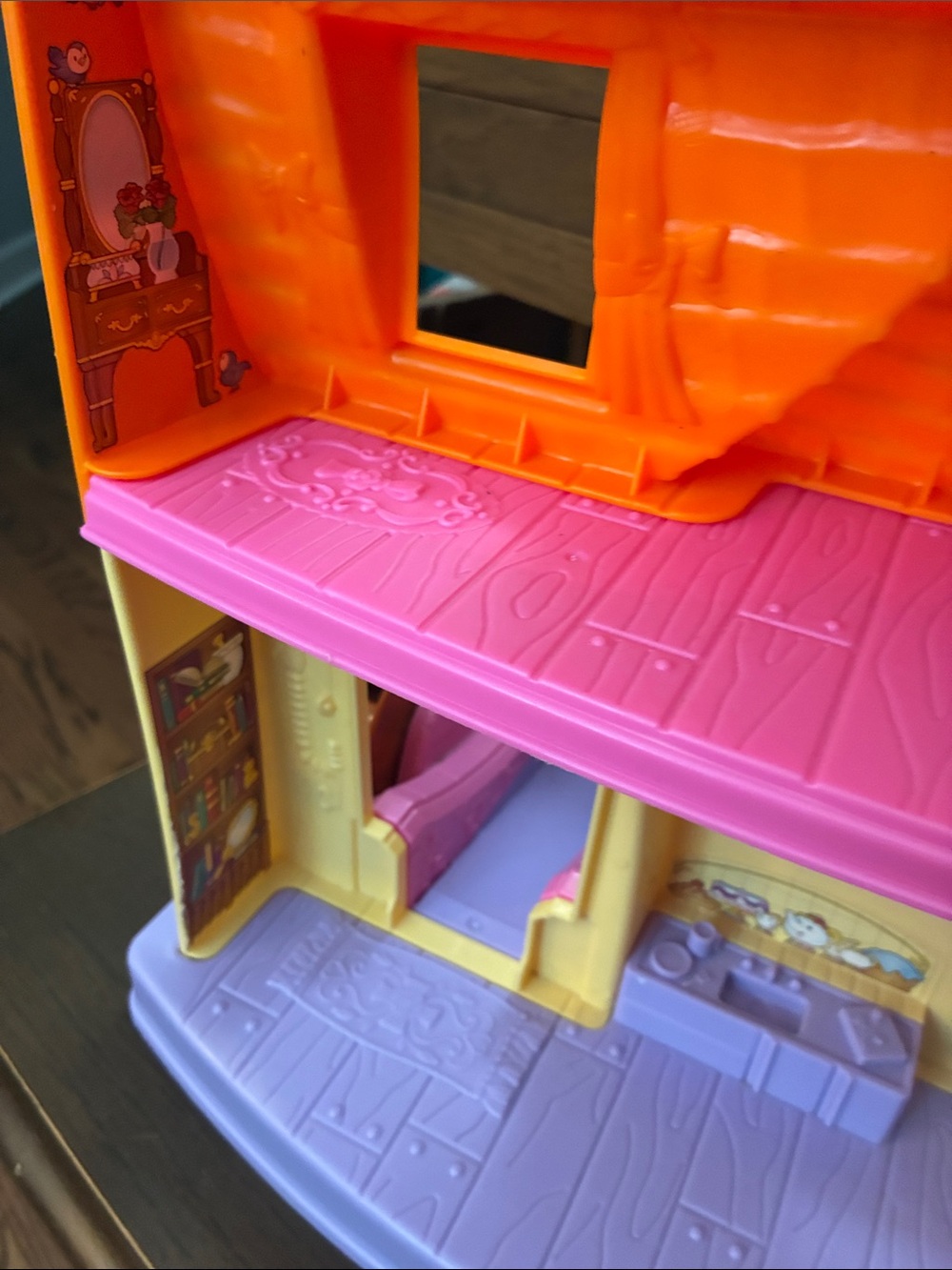 Fisher price Little People Belle’s Cottage Rare - Picture 8 of 10